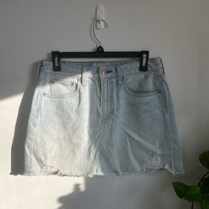 American Eagle Mini Denim Skirt Size 6